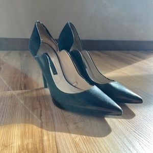 Zara Leather Stiletto Heels